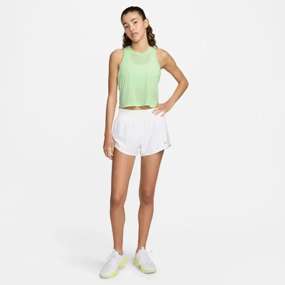 NWT Nike Women's One Classic Breathable Dri-FIT Tank Top Vapor Green size Large