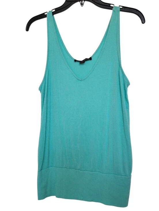 Boston Proper Banded Bottom Tank Top