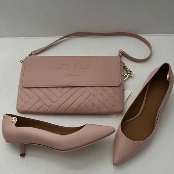 Tory Burch Alexa Clutch chain Leather Bag