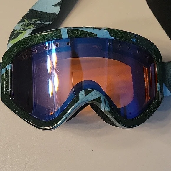 ANON Ski Goggles with Level 2 Lens Blue And Green Stylish
