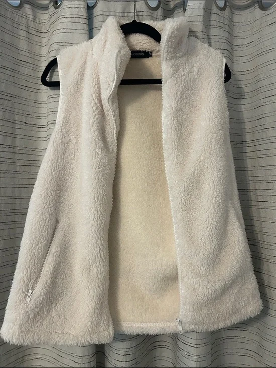 Cozy Cream Sherpa Vest