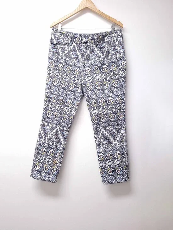 Tory Burch Womens Pants Size 32 Multicolor