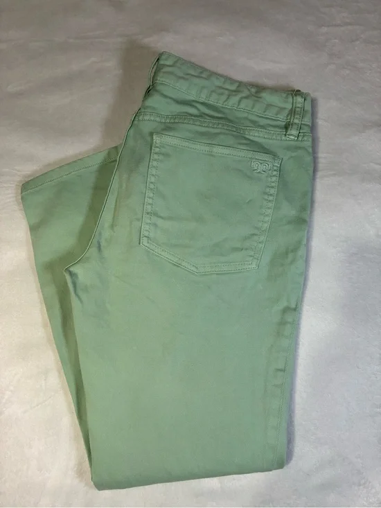 Tory Burch Mint Women's Stretch Jeans