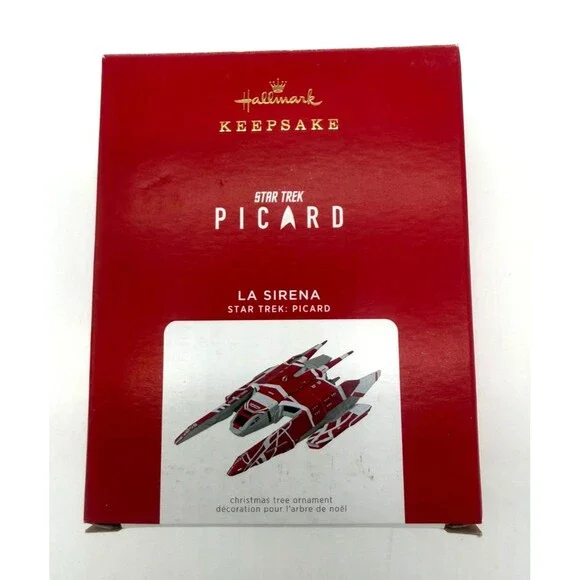 2021 Hallmark Keepsake Star Trek Picard La Sirena Ornament Magic Sound