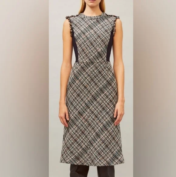Tory Burch tweed pencil dress in Autumn size 10