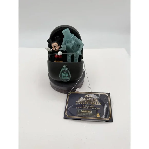 Disney Parks 2026 Haunted Mansion Doom Buggy Mickey Light-Up Mini Figure Statue