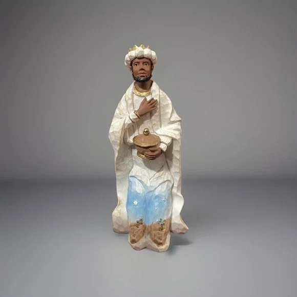 King Melchoir A0064 Elegant Blessings Nativity Figurine Thomas‎ Kinkade 2009