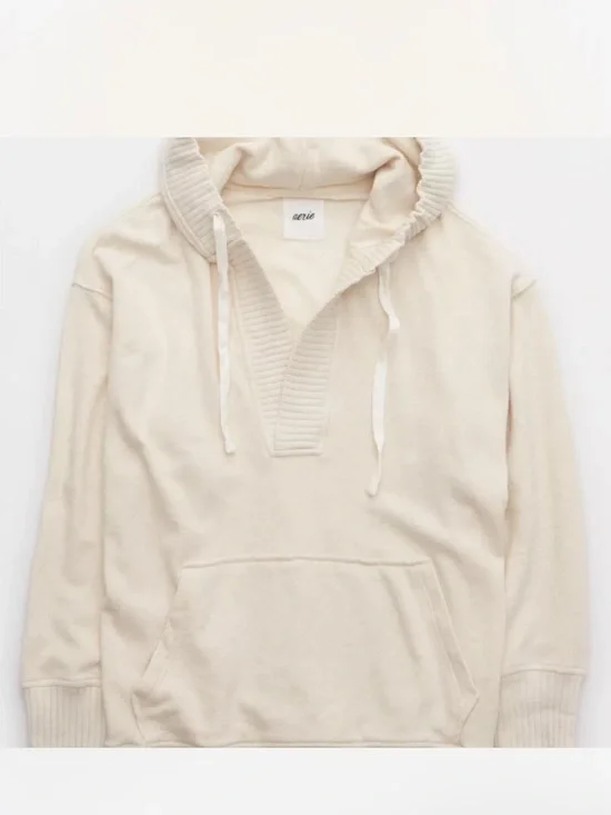 Aerie Down to Earth V Neck Henley Pullover