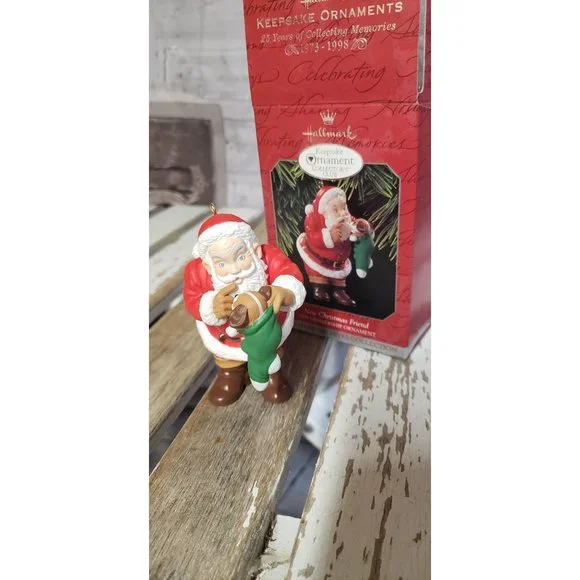 Vintage‎ Hallmark Keepsake 1998 New Christmas Frien