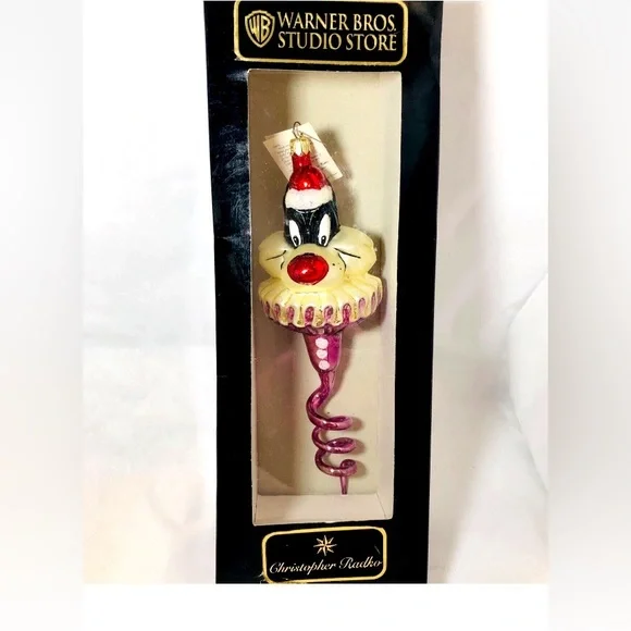 Sylvester Sprite Ornament by Christopher Radko Vintage 1996 New in Box