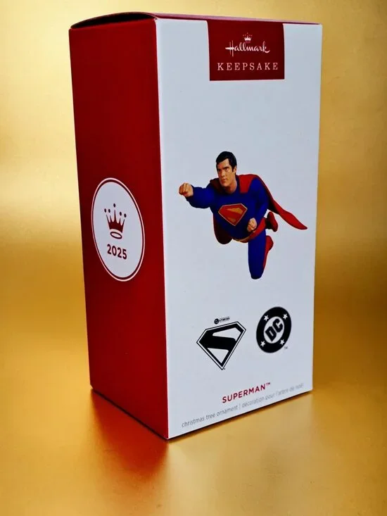 NIB 2025 DC™ Superman™ Hallmark Ornament