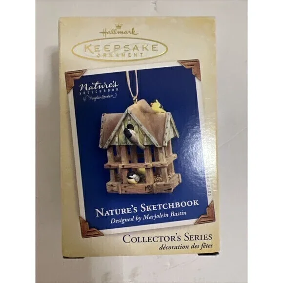 Hallmark Keepsake Ornament Nature's‎ Sketchbook Collector's 3rd Series-NIB