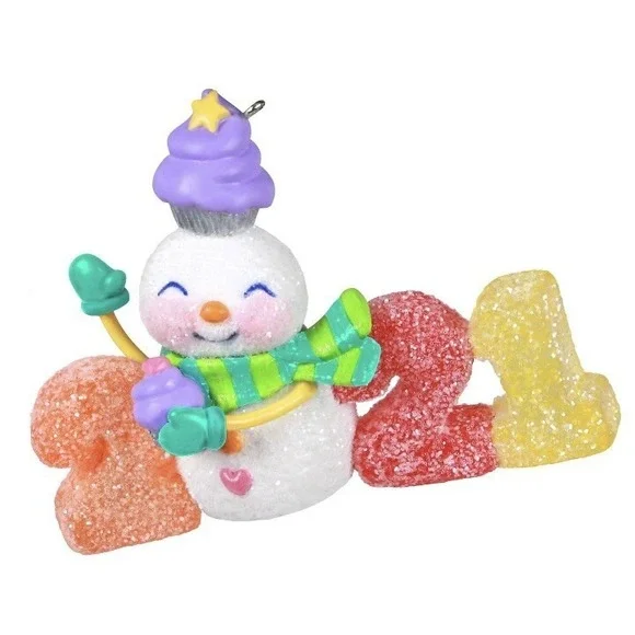 Hallmark Keepsake Christmas Ornament Sweet Decade 2021 New in Box 2nd In Series
