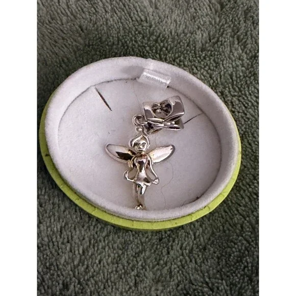 Authentic Retired Chamilla Disney Tinkerbell Fairy Charm
