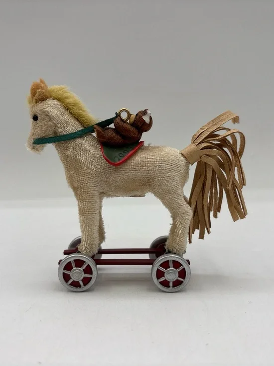 Hallmark Keepsake Ornament 2003 Vintage A Pony For Christmas 6th In The Series