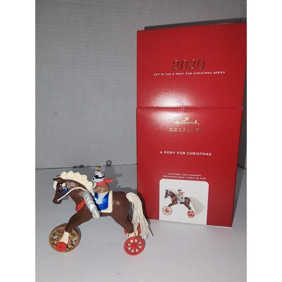 New Hallmark Keepsake Ornament A Pony for Christmas 2020‎