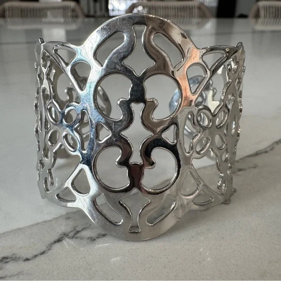 Silver Cuff‎ Bracelet