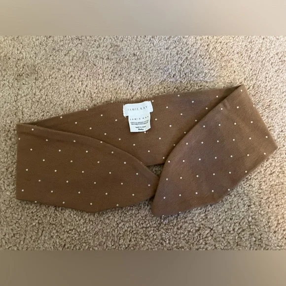 Jamie Kay Brown Polka Dot Headband