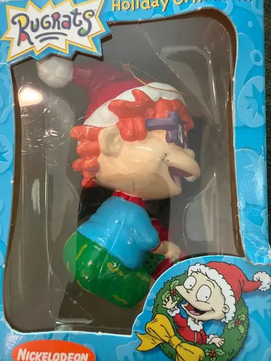 Vintage Rugrats Chuckie Christmas Tree Ornament