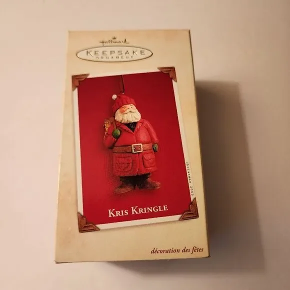 Hallmark Keepsake Ornament  Kris Kringle 2003