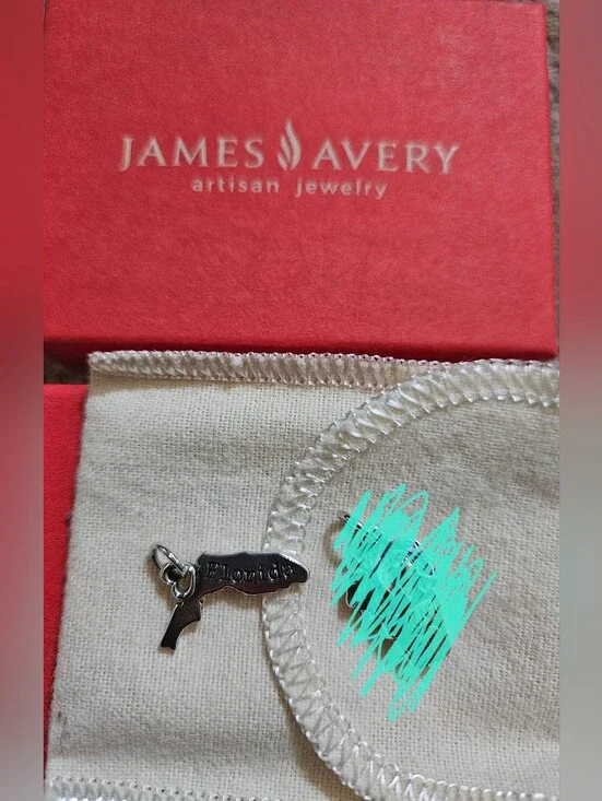 James Avery Sterling Silver Florida State Charm ✨️
