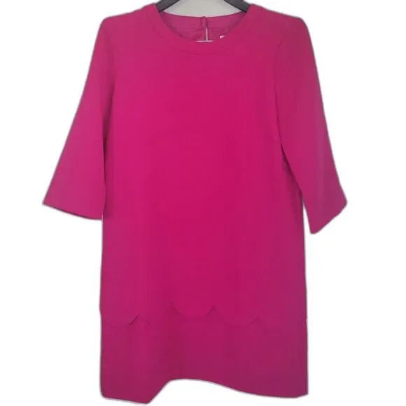 Kate Spade Demi Shift Scalloped Edge Dress