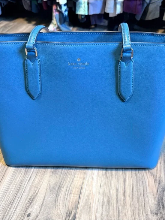 kate spade Blue Leather Tote