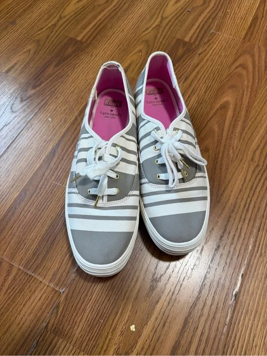 Keds x Kate Spade New York Triple Decker striped platform sneakers size 11