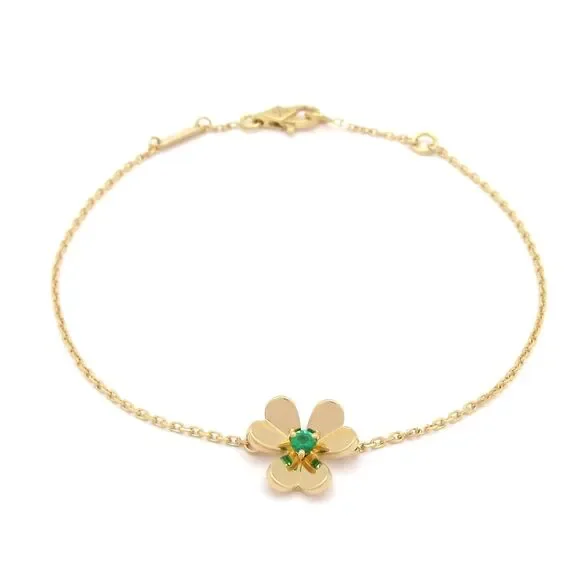 Van Cleef & Arpels Frivol Bracelet Mini Bracelet VCARP7SC00 18K Yellow Gold