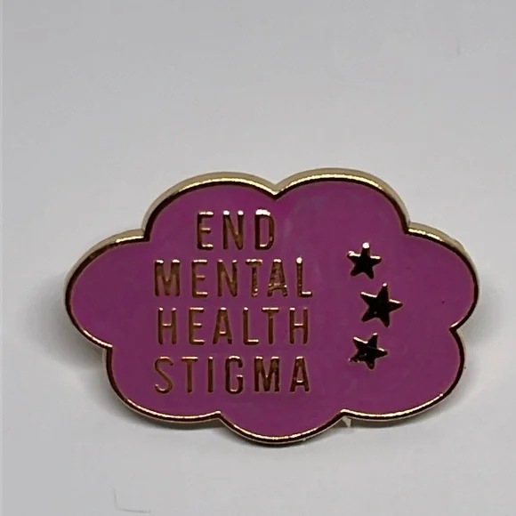 End Mental Health Stigma brooch lapel‎ pin backpack pin hat pin