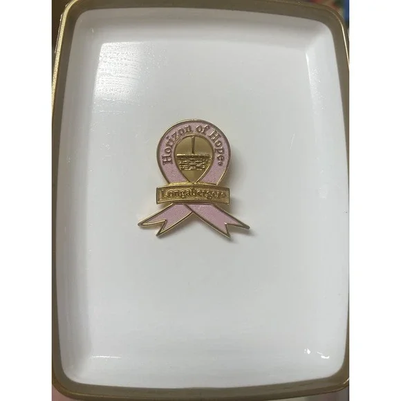 Horizon of HOPE Breast Cancer AWARENESS Pin Longaberger‎ Basket Pink Ribbon