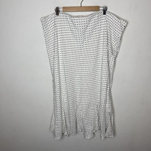 Kate Spade NY x Target‎ PolkaDot Linen Blend Fit & Flare Midi Skirt Women's 3X