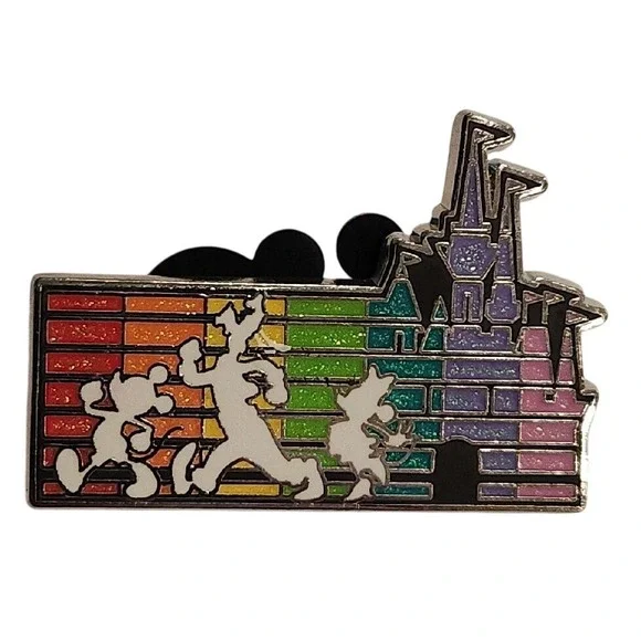 RAINBOW CASTLE MICKEY Disney Pin 00050‎ Prototype Preproduction Sample LE PP