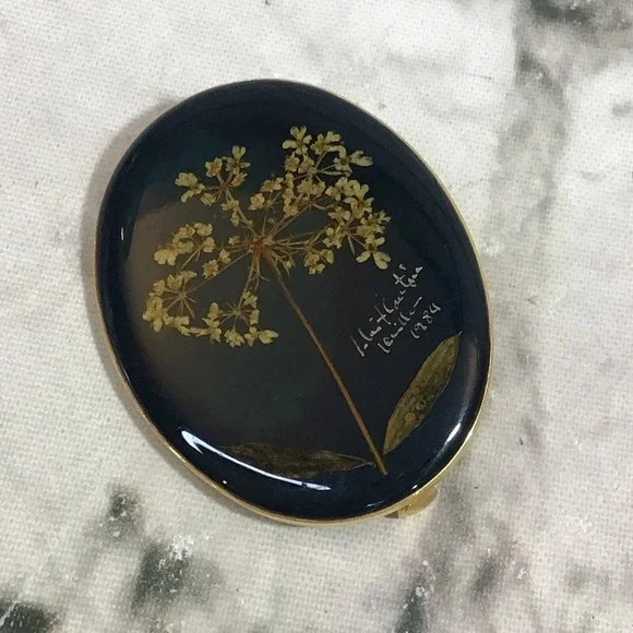 Wildflower Enamel Brooch‎ 1.5