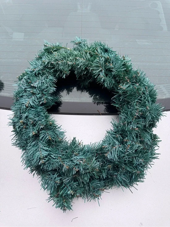 Green Holiday‎ Pine Wreath - Classic Seasonal Decor