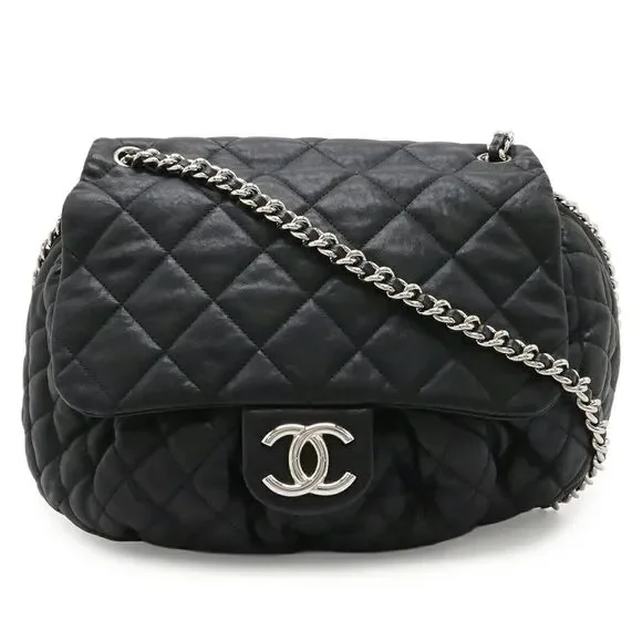 Chanel Matelasse Chain Around Leather Shoulder Bag