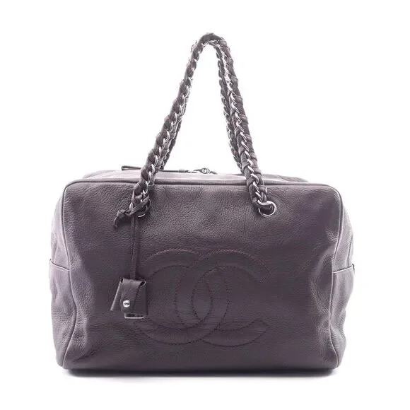 Chanel Luxury Leather Handbag Brown