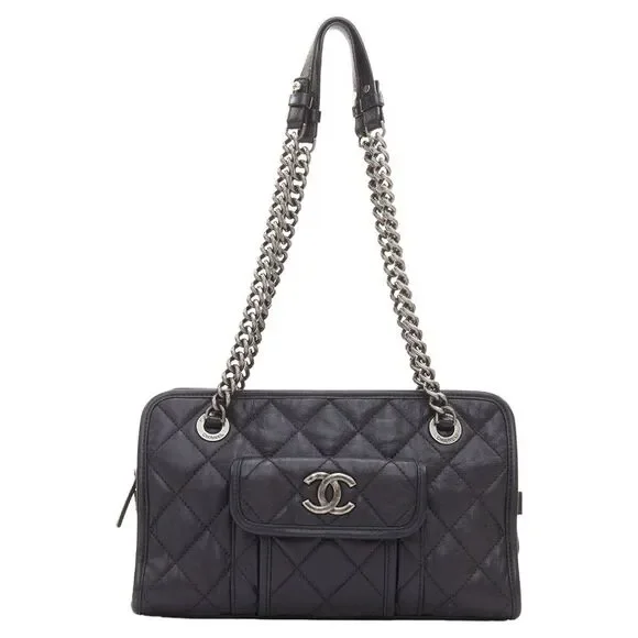 Chanel Casual Riviera Leather Bag