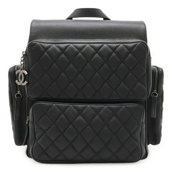Chanel Matelasse Caviar Leather Backpack