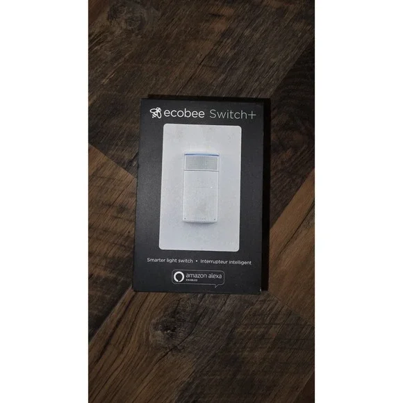 Ecobee Smart Light SWITCH + EB-SMSWVC-01 WHITE Built-In Alexa + Apple‎ Homekit