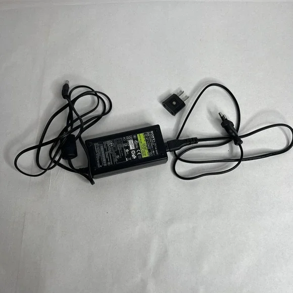 Sony Photosmart 245 Compact Photo‎ Printer Power Cord w/ Adapter (used Overseas)