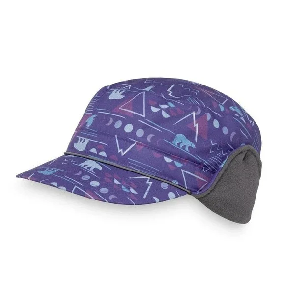 Sunday Afternoons Arctic Ice Cap Kids M/L Purple Printed Adjustable SGN1641