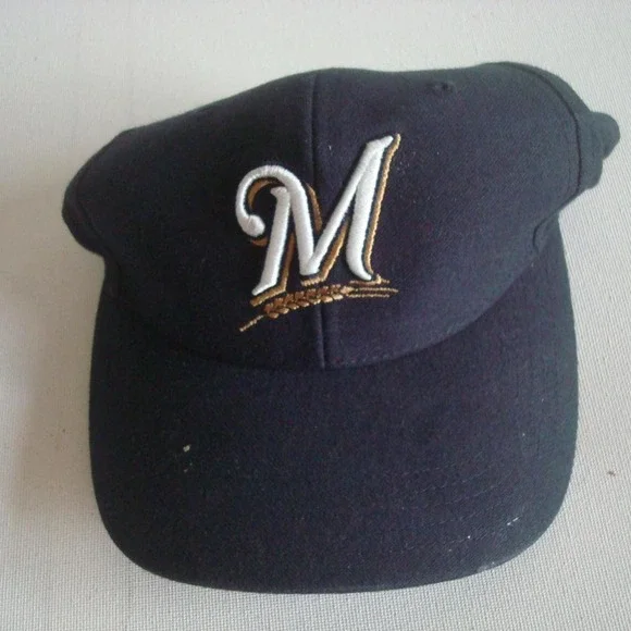 BREWERS YOUTH KIDS HAT CAP VINTAGE‎ 00S Y2K M3