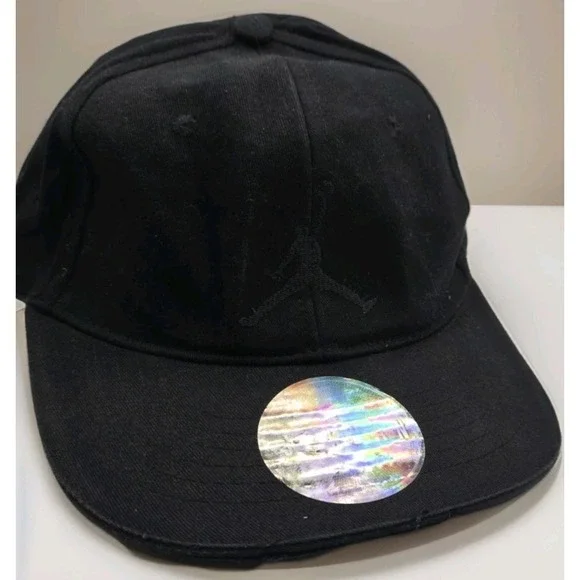 Nike Air Jordan Jumpman Black Baseball Cap Hat Youth Adjustable Classic