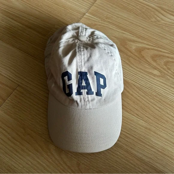 Gap Twill Logo Pale Pink Khaki Cat Youth OS