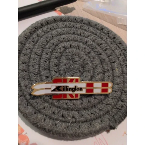 Vintage SKI PIN Ski Killington Vermont Hat Lapel Pin,‎ Collectible