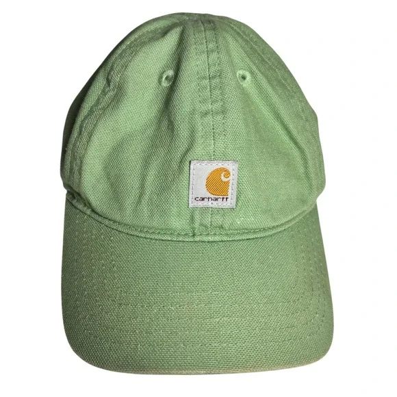 Carhartt Kids Cotton Canvas Baseball Cap Hat Adjustable OS Sage Green