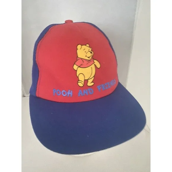 Disney World Pooh Hat Eeroye‎ Tigger Characters Blue EUC Youth Size Nice