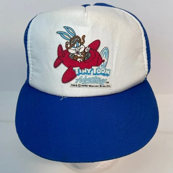 Tiny Toon Adventures‎ Hat 1990 Warner Bros Kids Cartoon Snapback