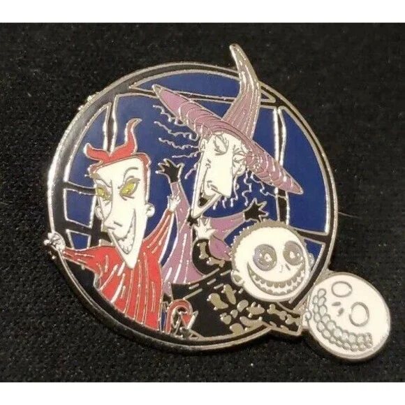 Disney Pin Nightmare Before Christmas Lock‎ Shock Barrel NBC Hip Lanyard 80042